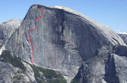 halfdomeroute