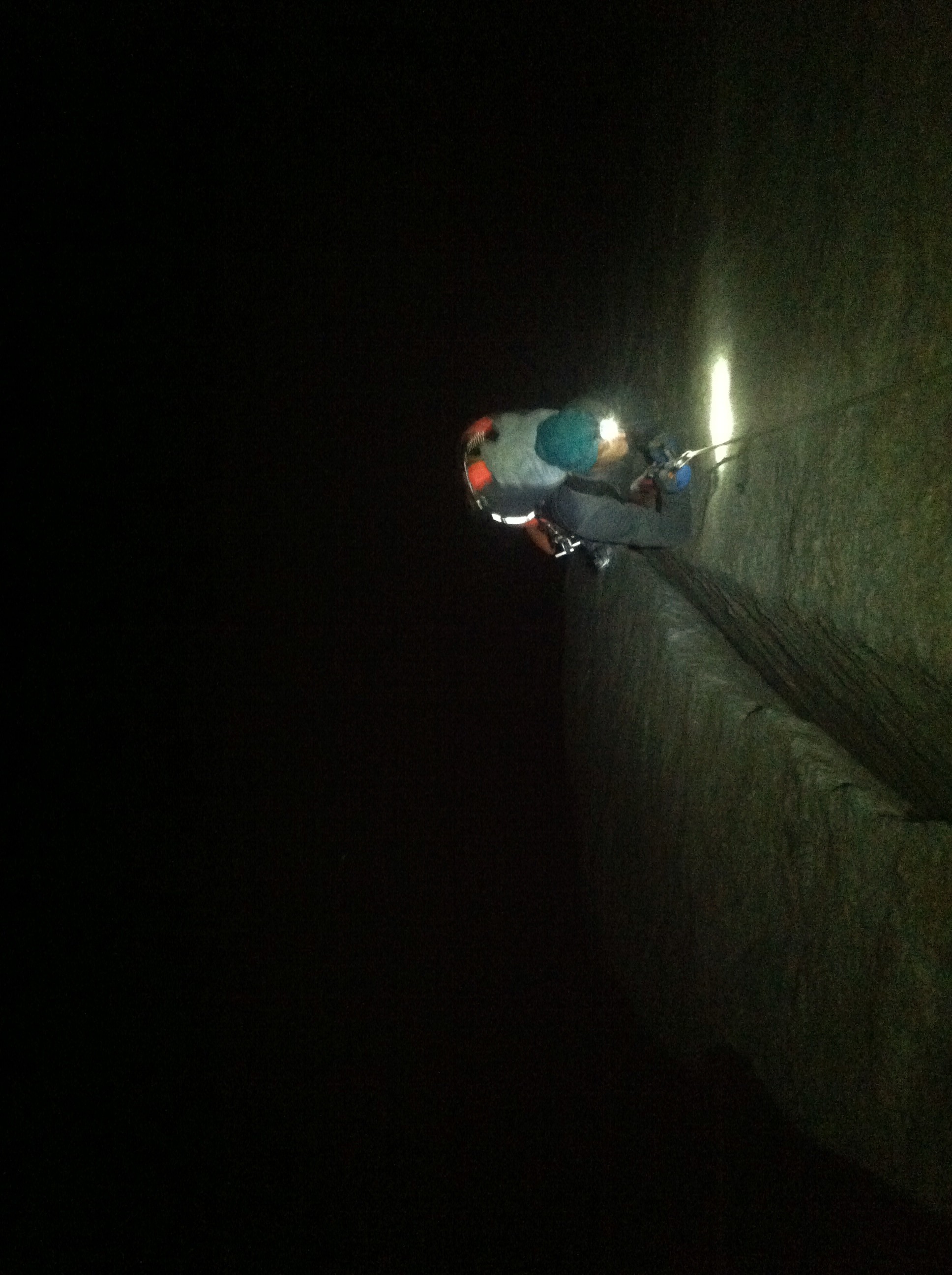 Night climbing